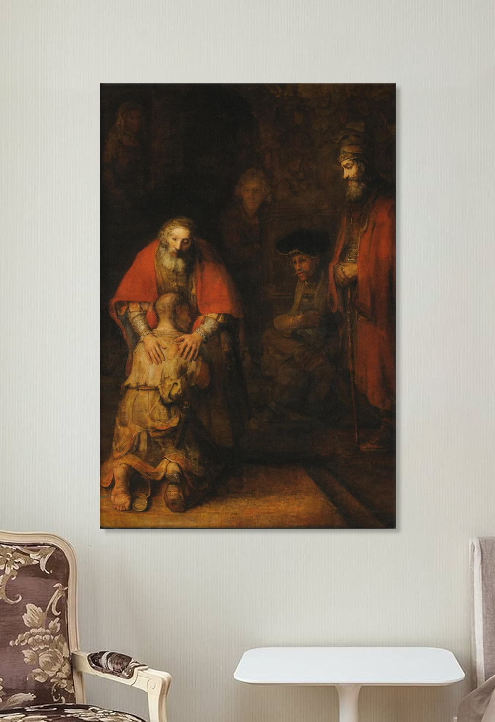 The Return of the Prodigal Son by Rembrandt van Rijn Gallery Wrap Canvas Print