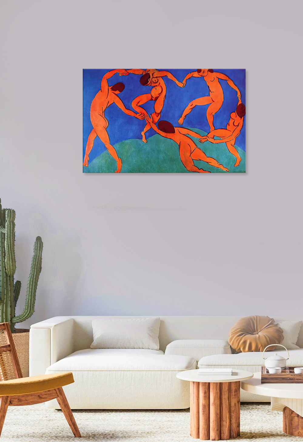 The Dance Canvas Art Print By Henri Matisse Gallery Wrapped With Framed