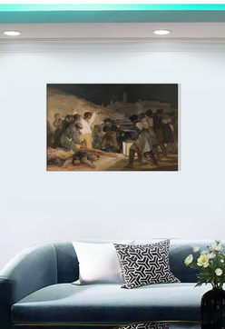 The Third of May 1808 Art By Francisco de Goya Canvas Print