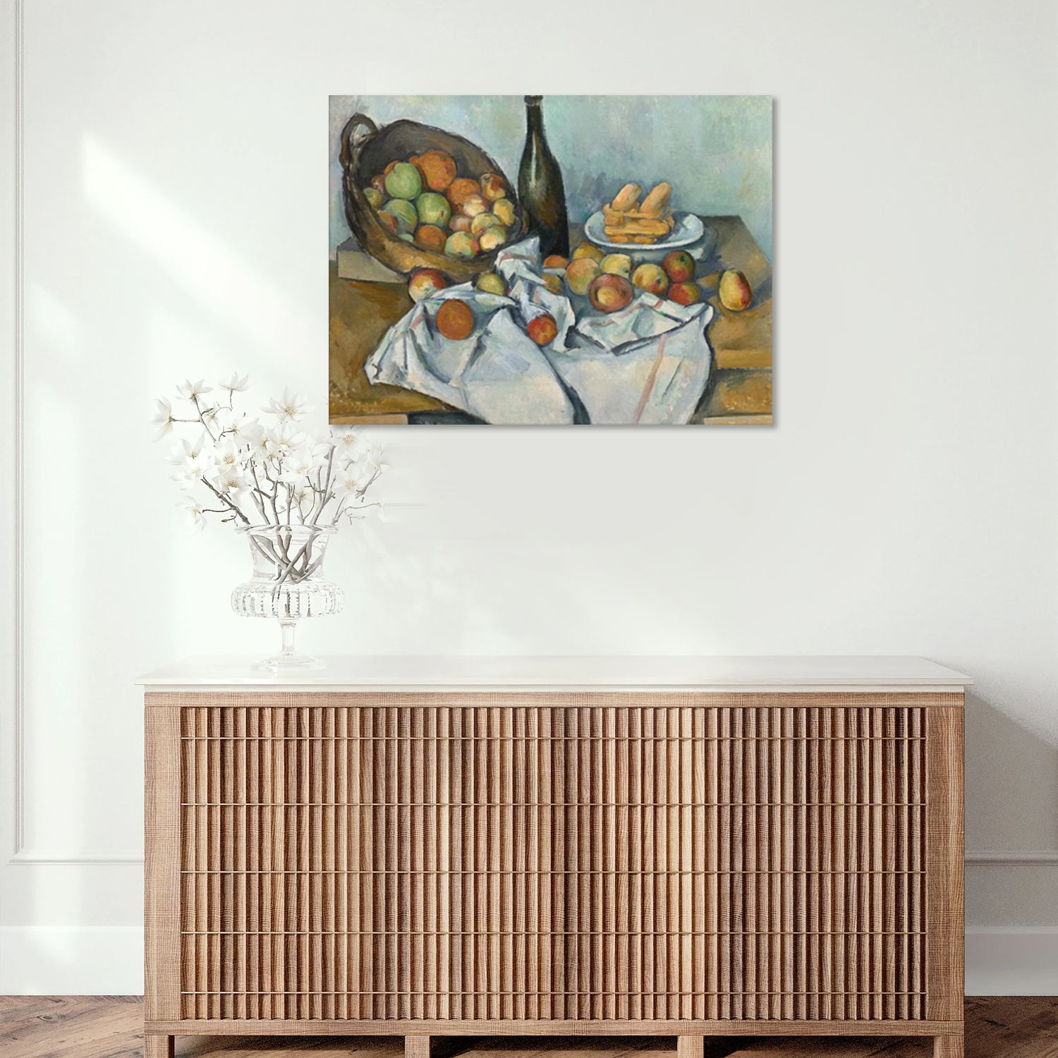 The Basket of Apples by Paul Cézanne Gallery Wrap Canvas Print