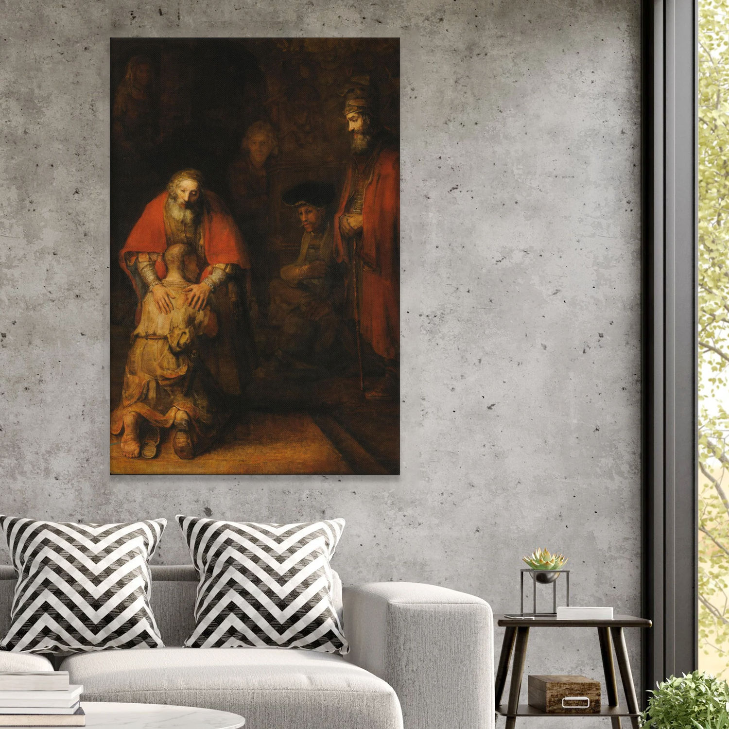 The Return of the Prodigal Son by Rembrandt van Rijn Gallery Wrap Canvas Print