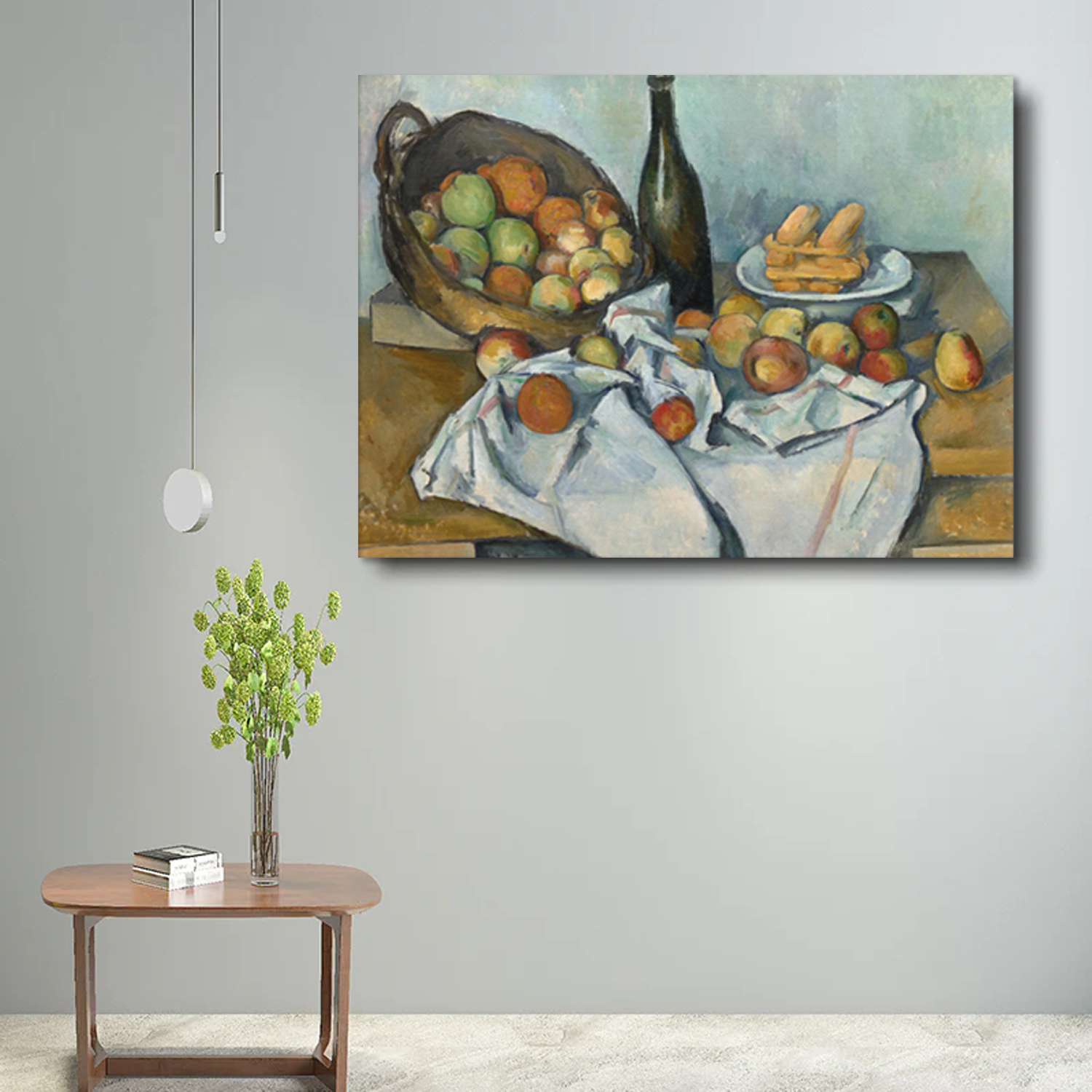 The Basket of Apples by Paul Cézanne Gallery Wrap Canvas Print