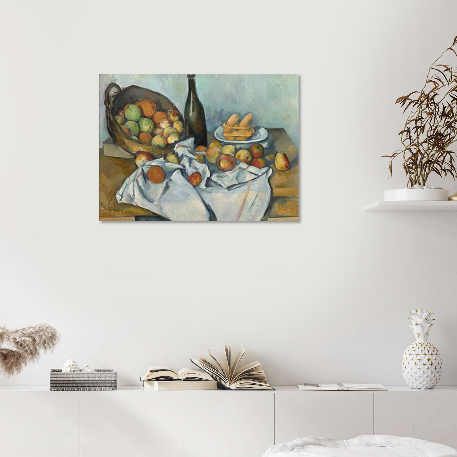 The Basket of Apples by Paul Cézanne Gallery Wrap Canvas Print