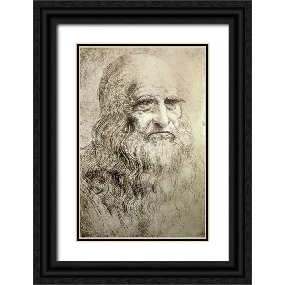 Leonardo Da Vinci "Self-Portrait"