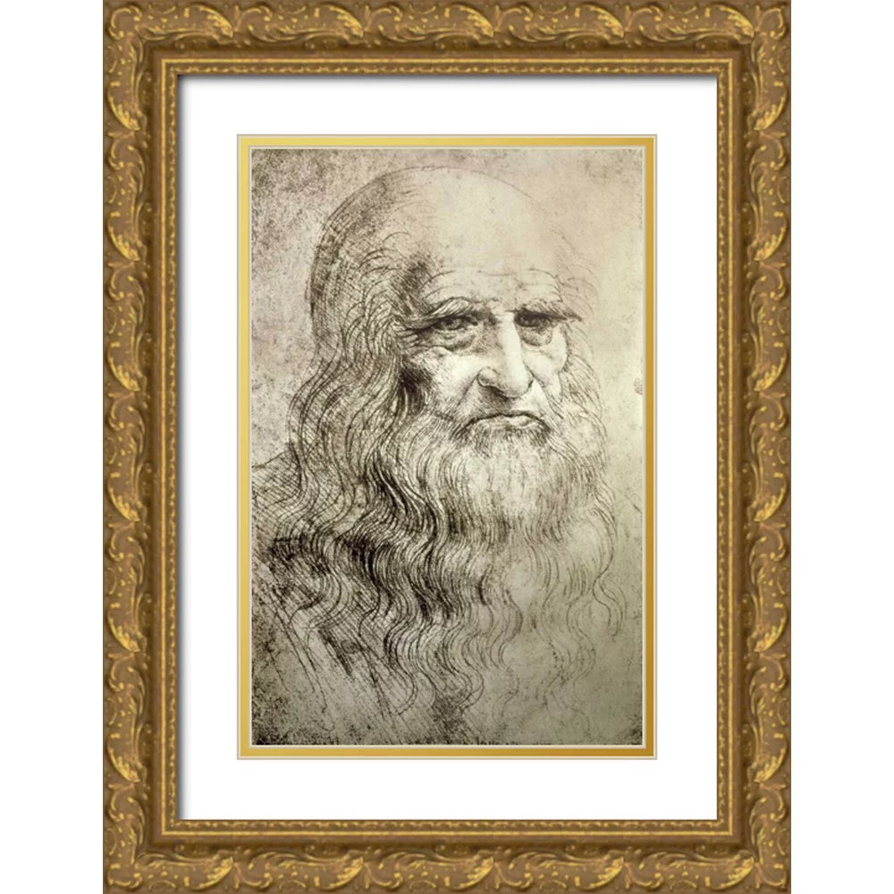 Leonardo Da Vinci "Self-Portrait"