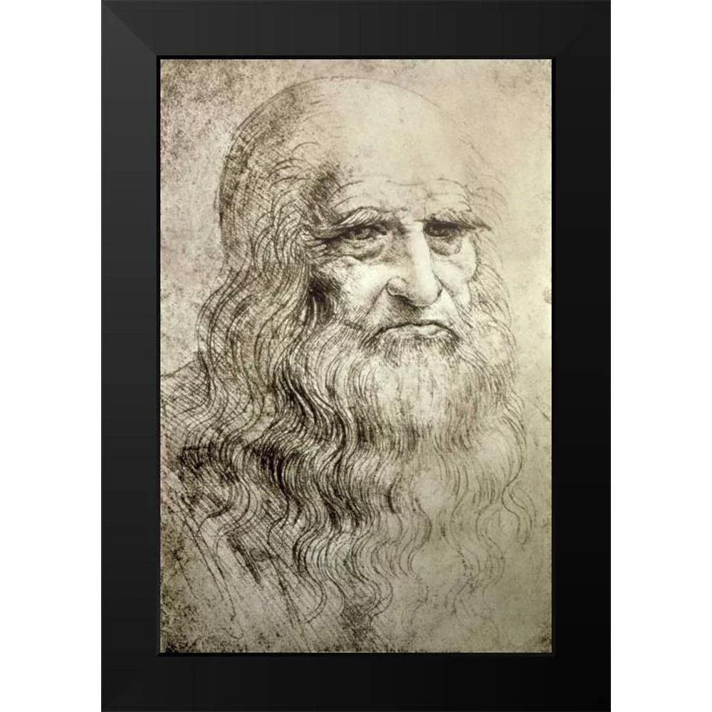 Leonardo Da Vinci "Self-Portrait"