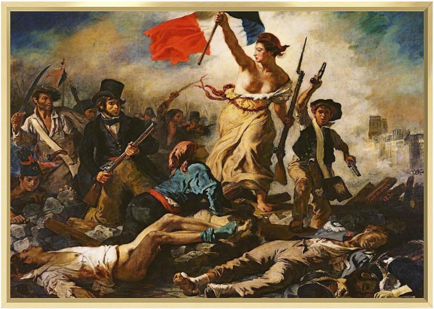 Liberty Leading the People  by Eugene Delacroix
