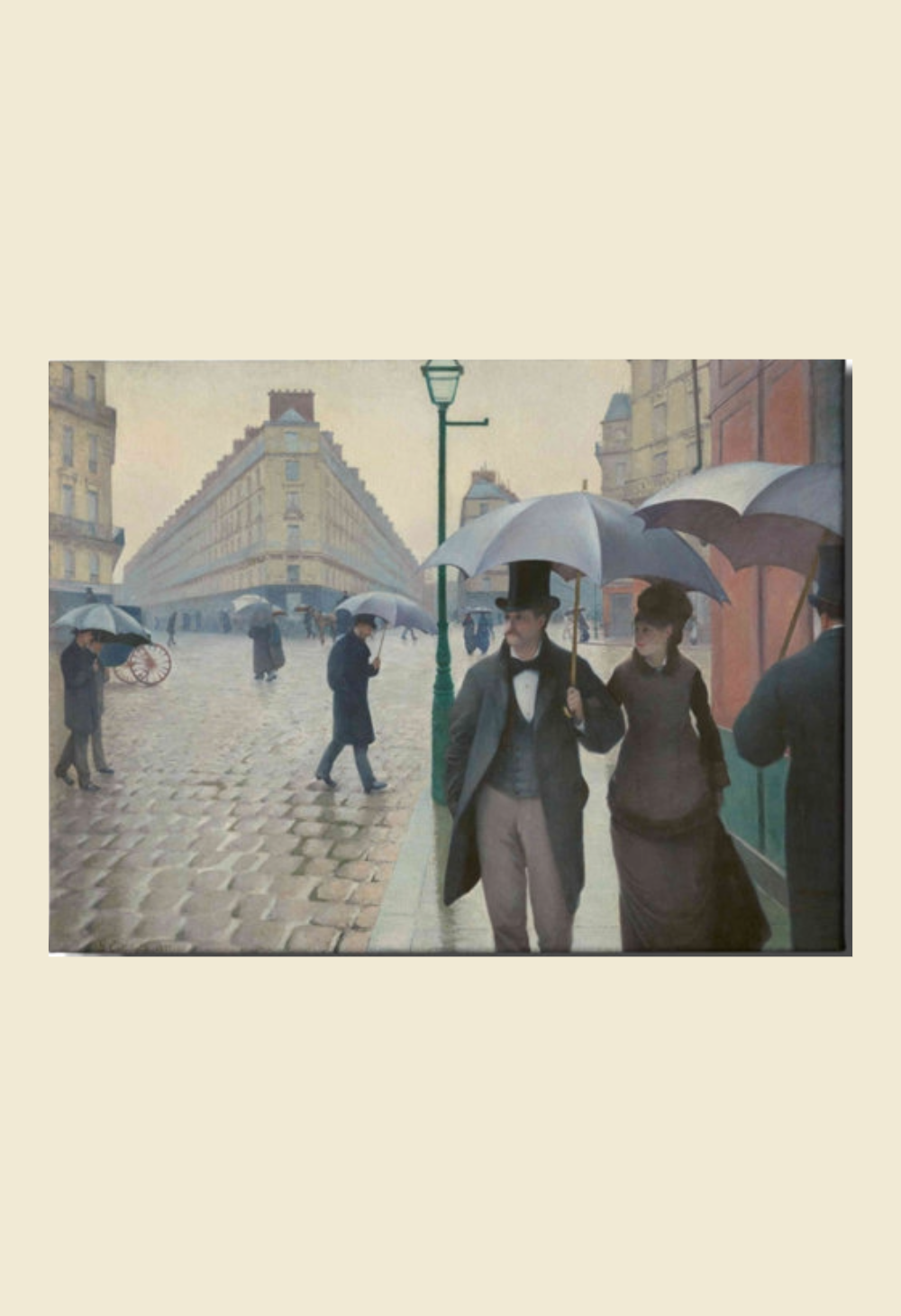 Paris Street In Rainy Weather Art by Gustave Caillebotte