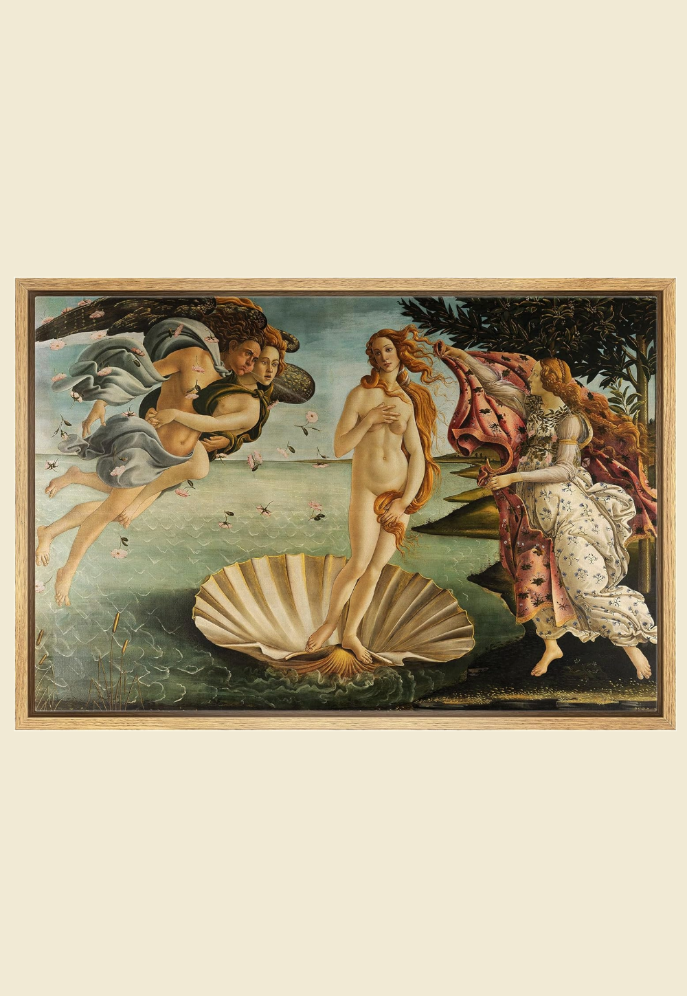 The Birth of Venus Famous Art