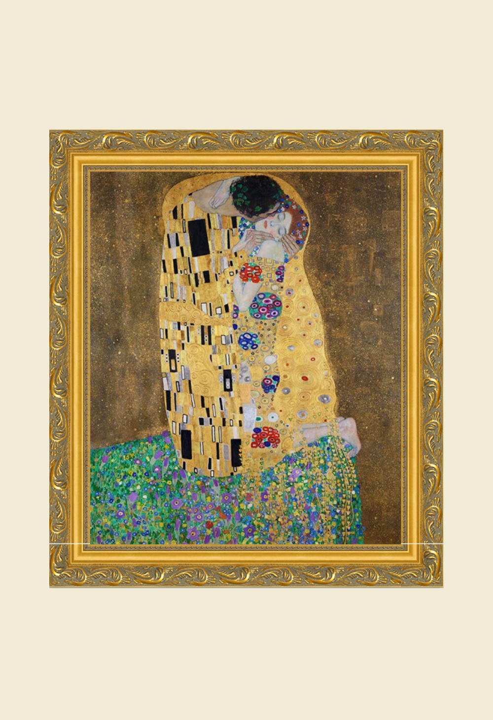 The Kiss Gustav Klimt Famous Art
