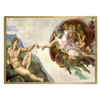 The Creation Of Adam Art by Michelangelo