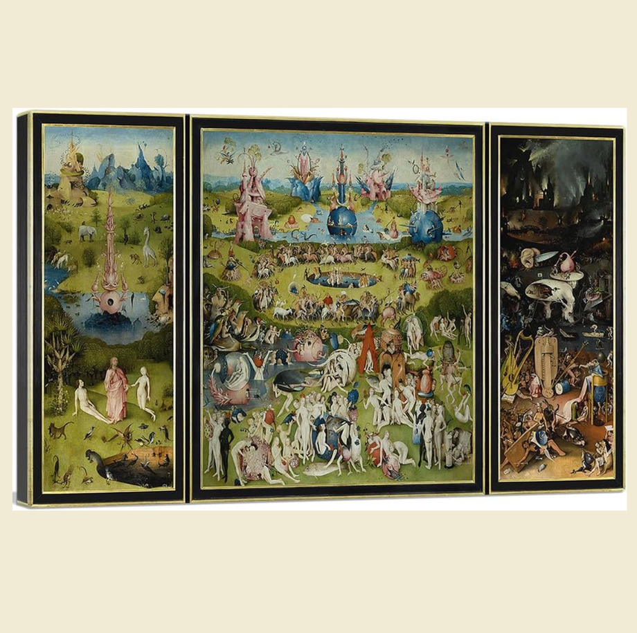 The Garden of Earthly Delights Art by Hieronymus Bosch