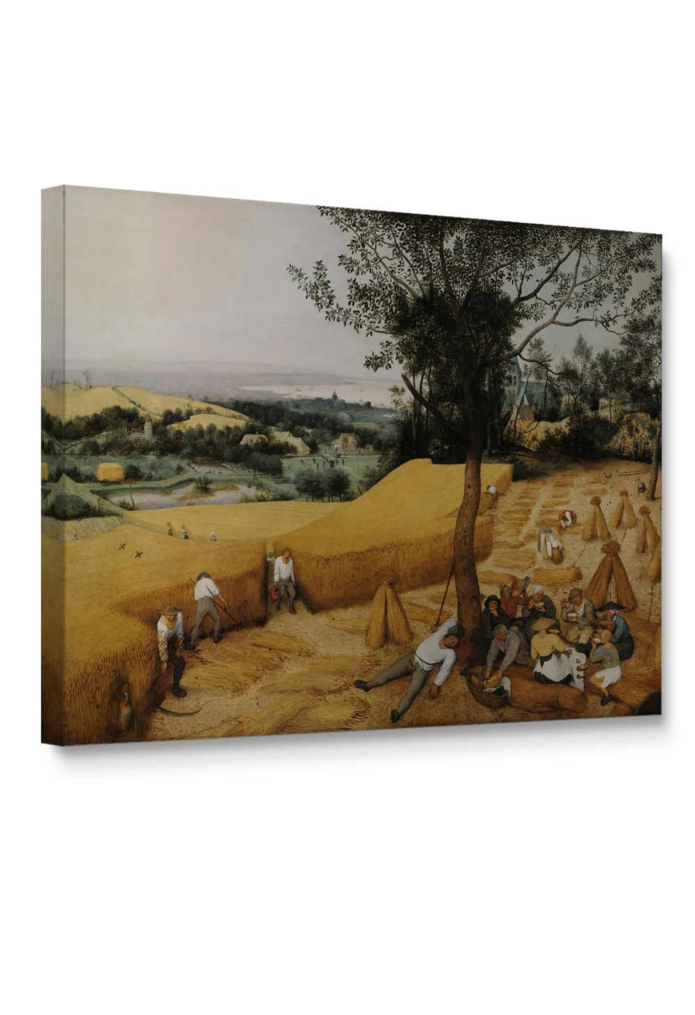 The Harvesters Art by Pieter Bruegel the Elder