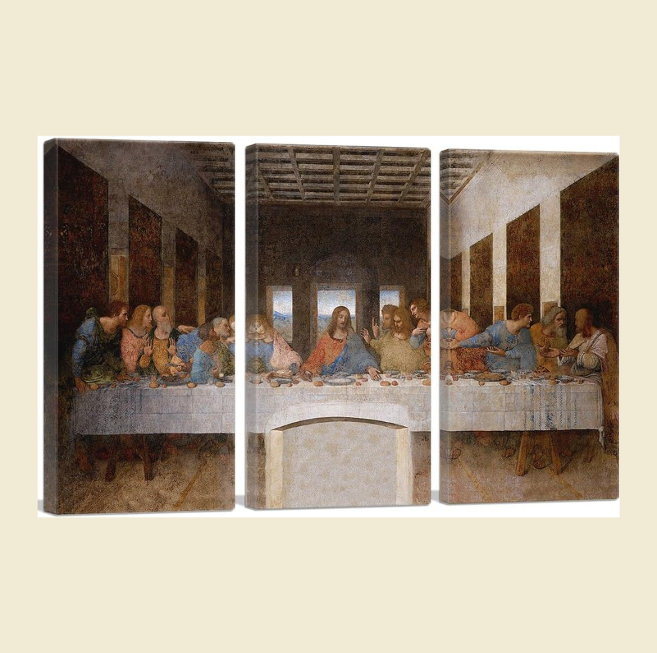 The Last Supper Art by Leonardo Da Vinci