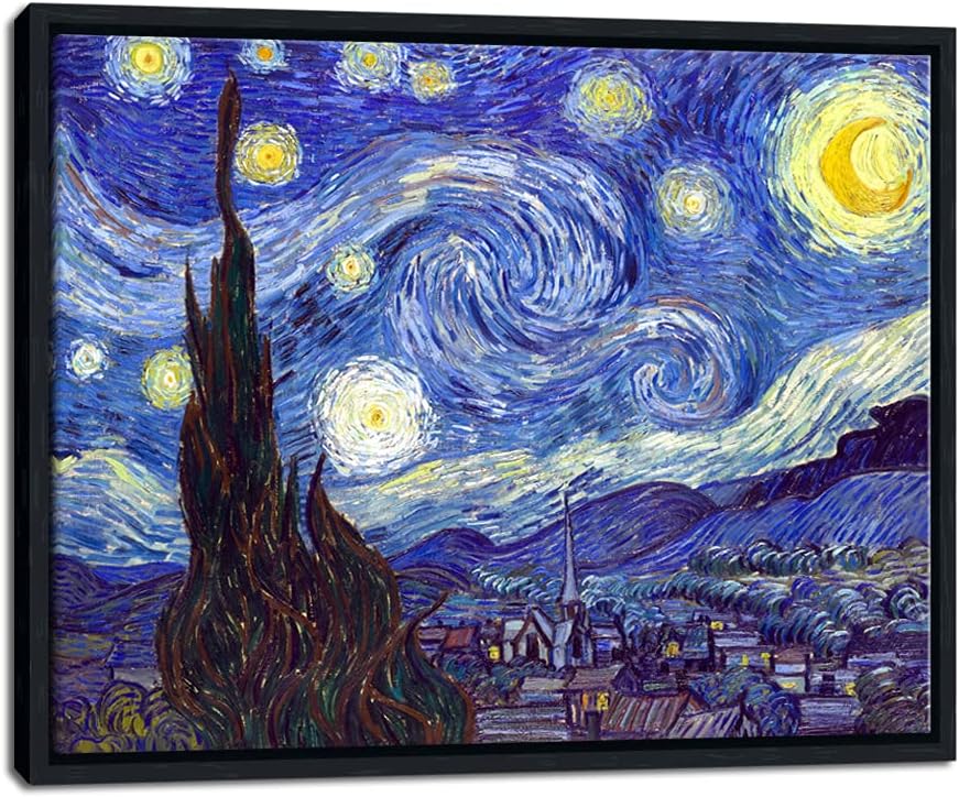 The Starry Night by Vincent Van Gogh 