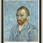 Van Gogh self-portrait Art b