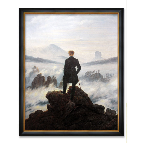 Wanderer above the Sea of Fog by Caspar David