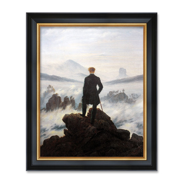 Wanderer above the Sea of Fog by Caspar David