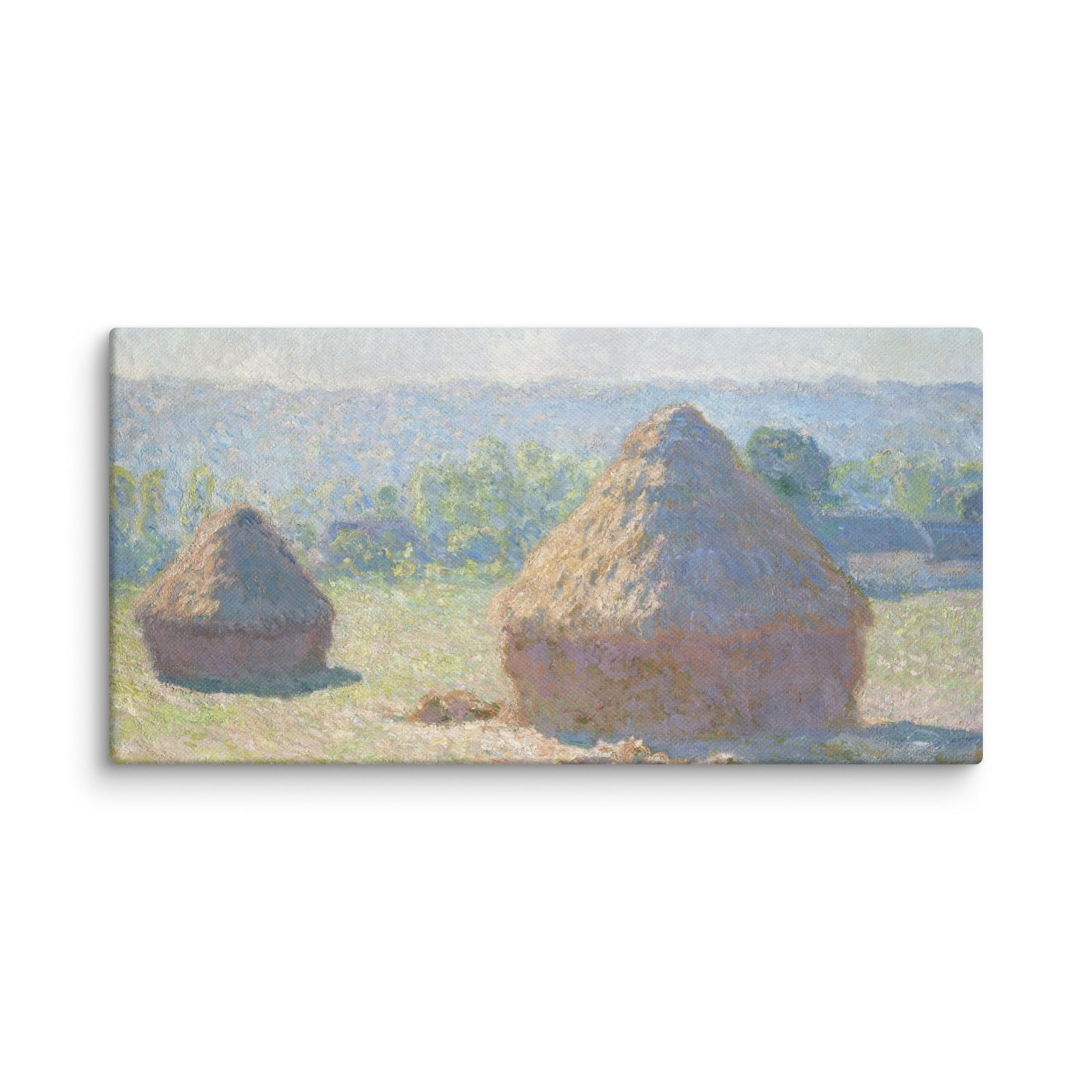 Haystacks, end of Summer Art By Claude Monet