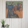 Death in the Sickroom by Edvard Munch Canvas Print