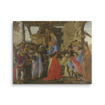 The Adoration of the Magi by Sandro Botticelli Canvas Print