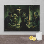 The Potato Eaters Art By Vincent van Gogh Canvas Print