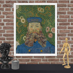 Portrait of Joseph Roulin by Vincent van Gogh Framed canvas Print