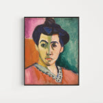 Henri Matisse - the Green Stripe | Famous Art Madame Matisse (Available Framed or Unframed)