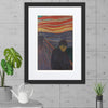 Despair by Edvard Munch Framed Canvas Print