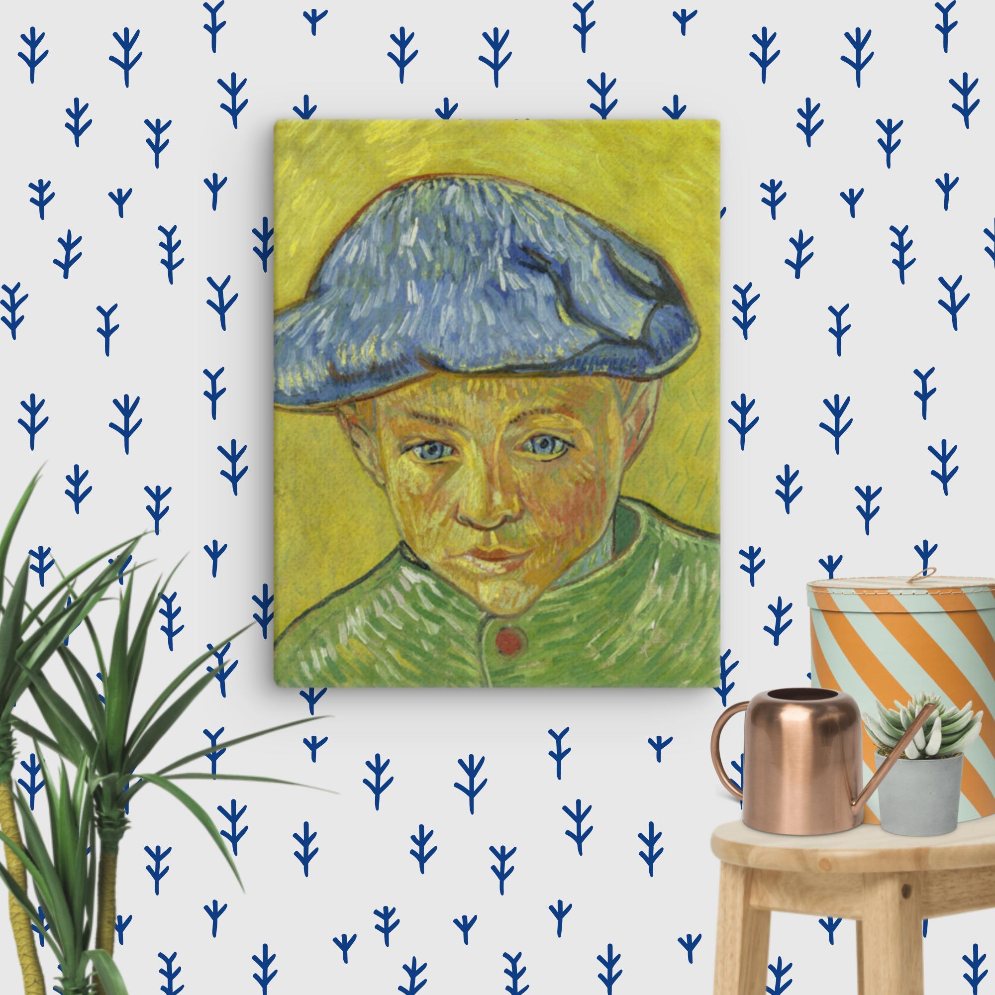 Portrait of Camille Roulin by Vincent van Gogh Thin canvas Print