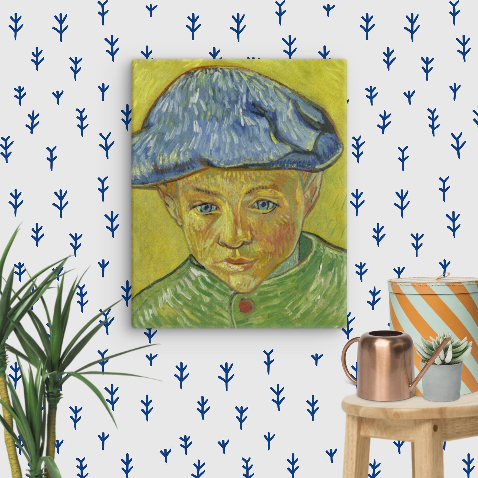 Portrait of Camille Roulin by Vincent van Gogh Thin canvas Print
