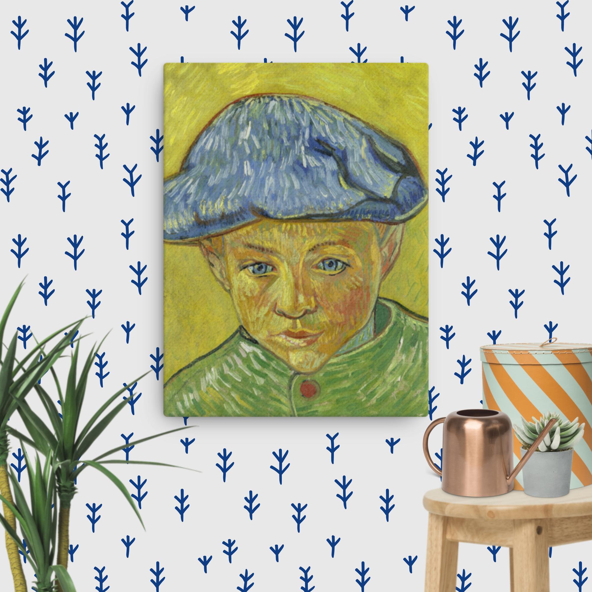 Portrait of Camille Roulin by Vincent van Gogh Thin canvas Print